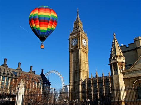 hot air balloon london